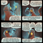 Duskbirds Comics #46: "Masks" / "Code-Switching"